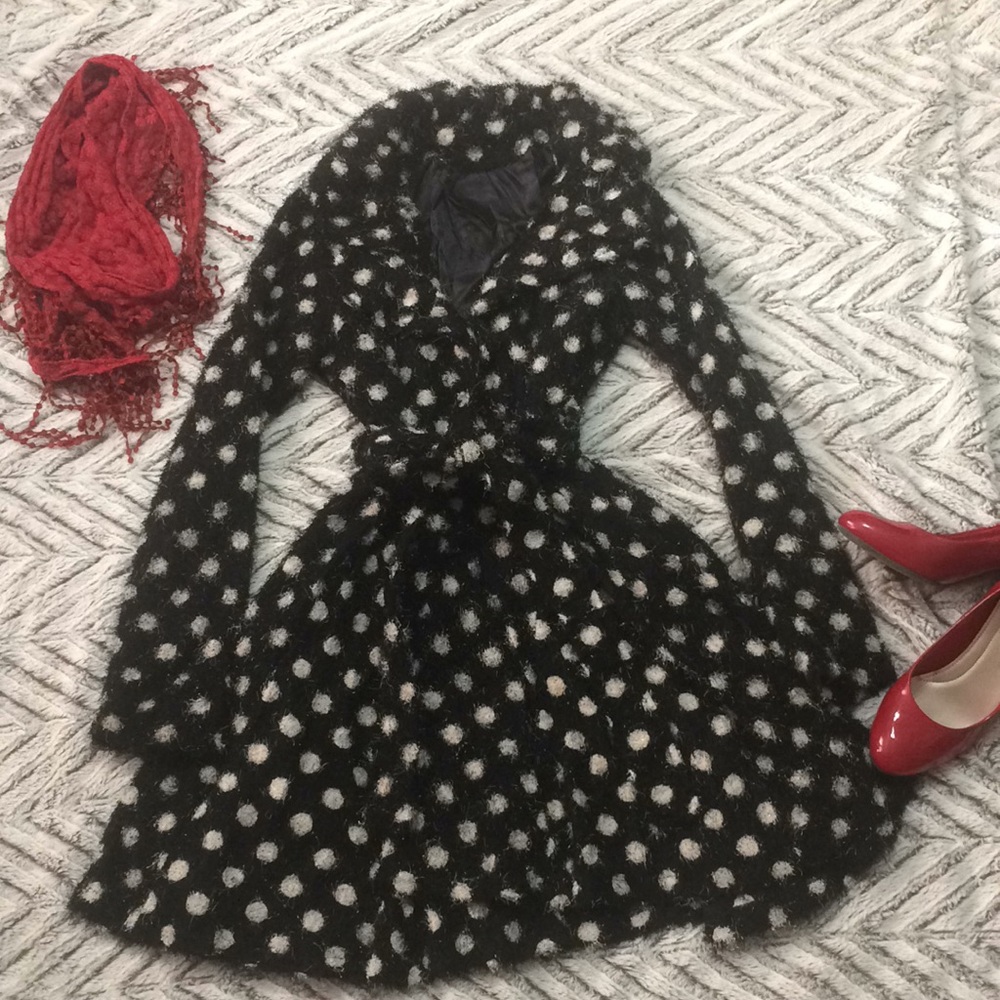 Polka dot dress jacket!